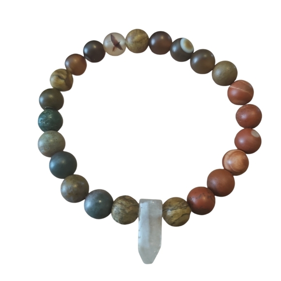 Autumn Seasonal Colour palette Bracelets - Gemstone and Crystal - Picture 1 of 3